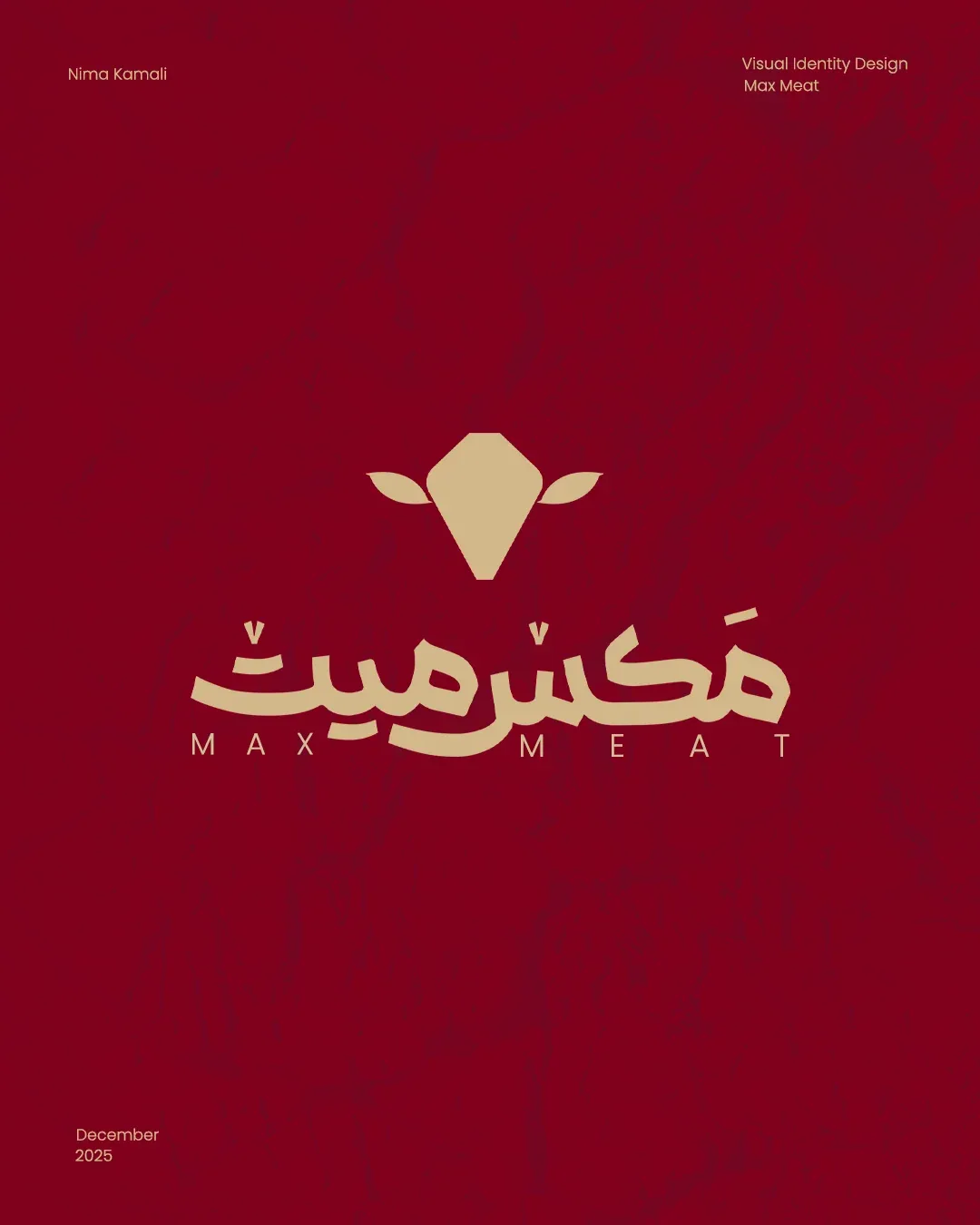 نمای پروژه هویت بصری مکس میت