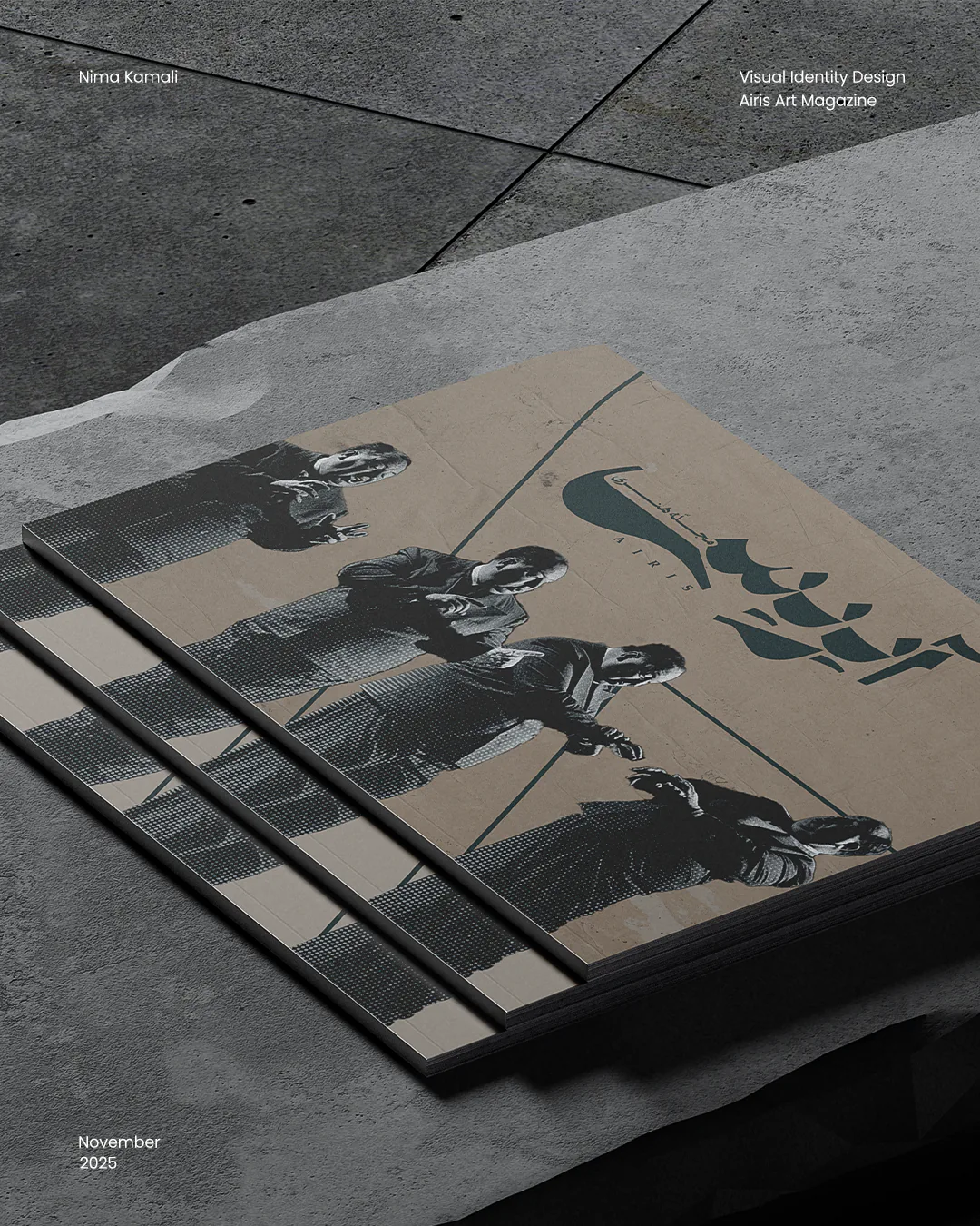 Airis Art Magazine Visual Identity