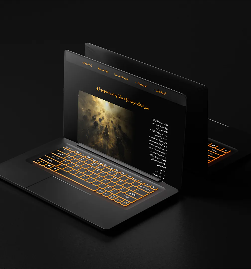 Sorena Website Design